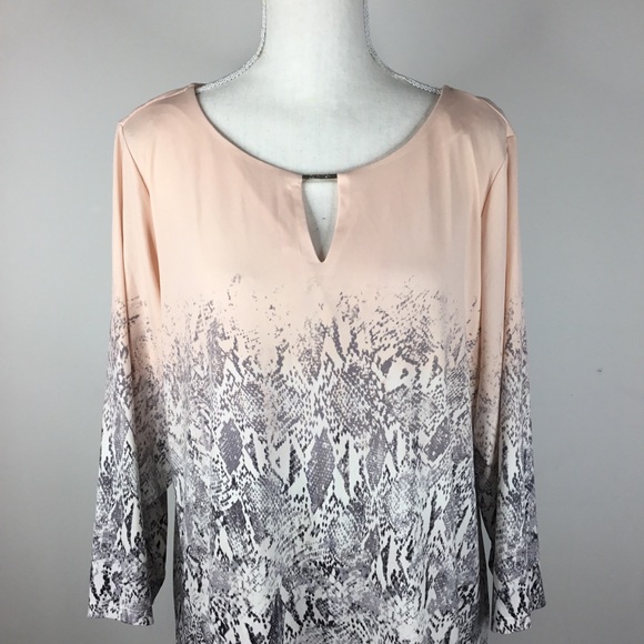 Calvin Klein animal print blouse NWT - Picture 7 of 7